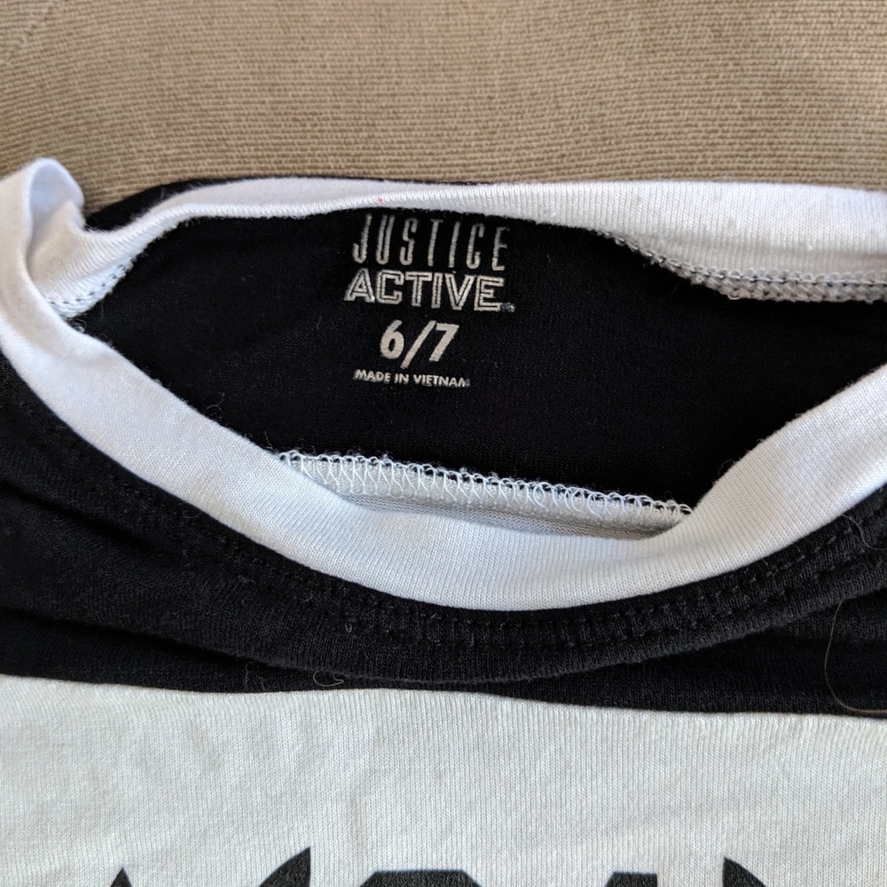 Justice crop top